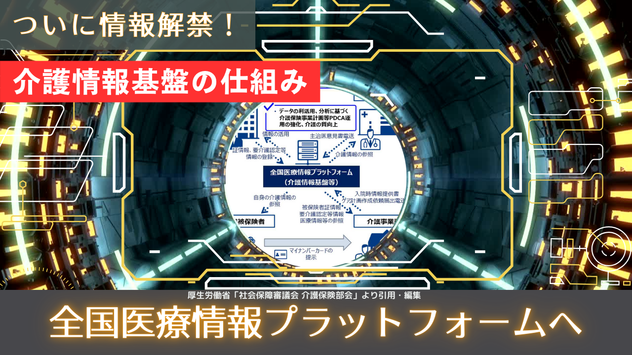 コラム『ついに情報解禁！厚生労働省 介護情報基盤の仕組み』